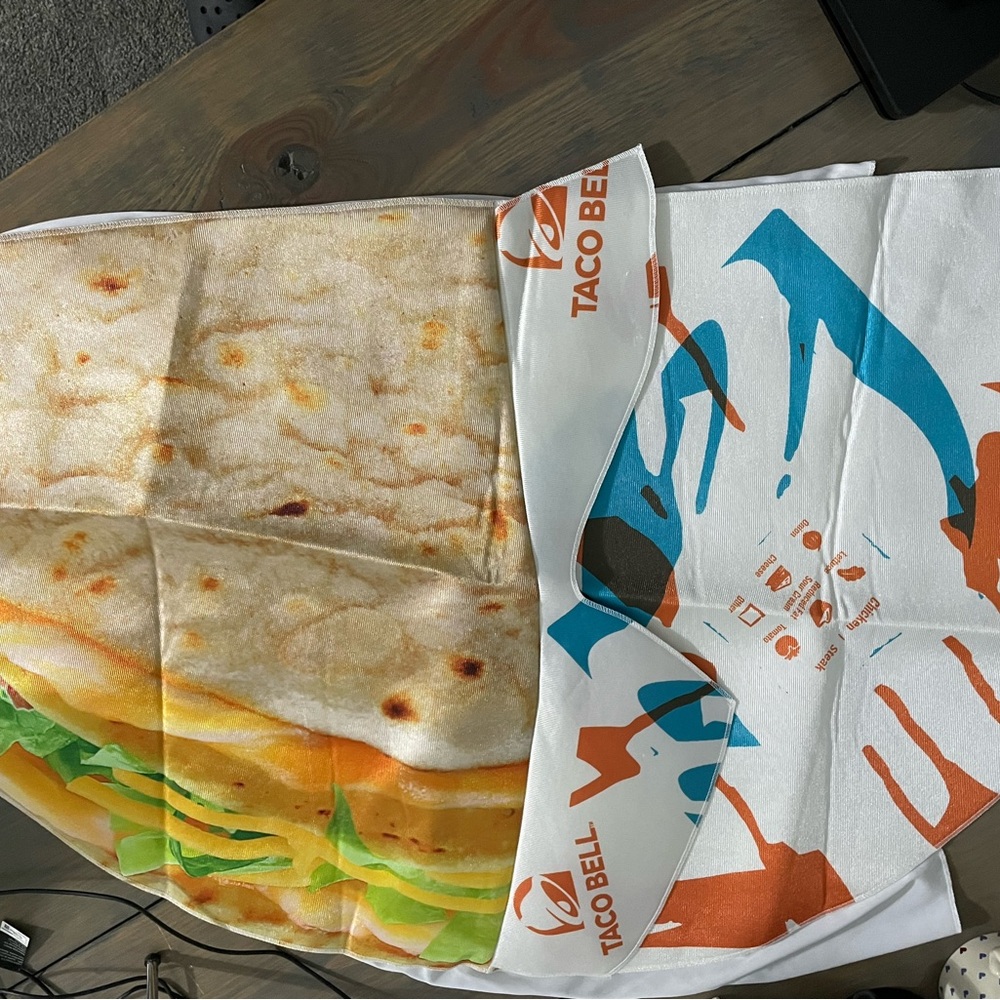 Official Taco Bell Gordita Crunch Costume Used